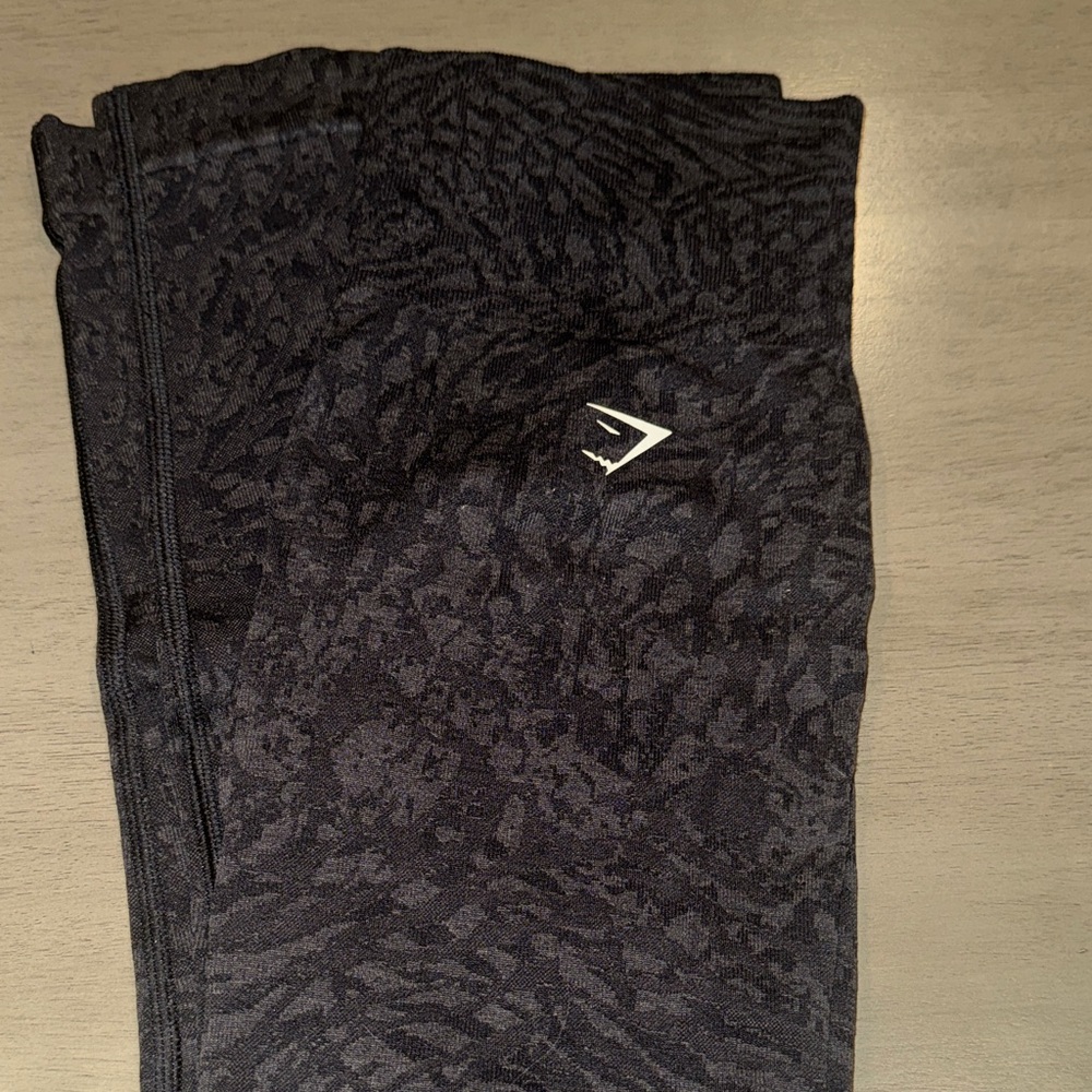 Gymshark Black Patterned Leggings
